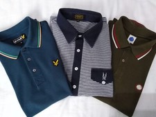 Lyle Scott , Pretty Green , Aertex  xs extra small  34 Polo shirts Mod Pack