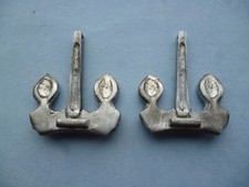 Model Boat Cast White Metal