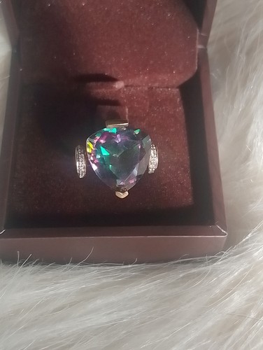 Vian mystic topaz diamond - le, &