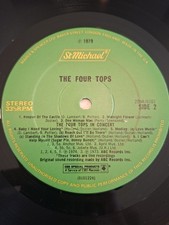 The Four Tops LP Vinyl Record