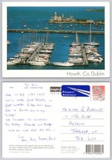 c34432 Lighthouse Howth Dublin Ireland  postcard 1995 stamp