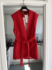 Zara women’s red long