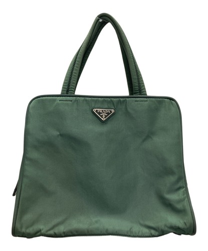 Prada handbag b8497 green - prada,