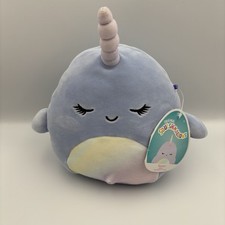 Squishmallow Naomi The Narwhal
