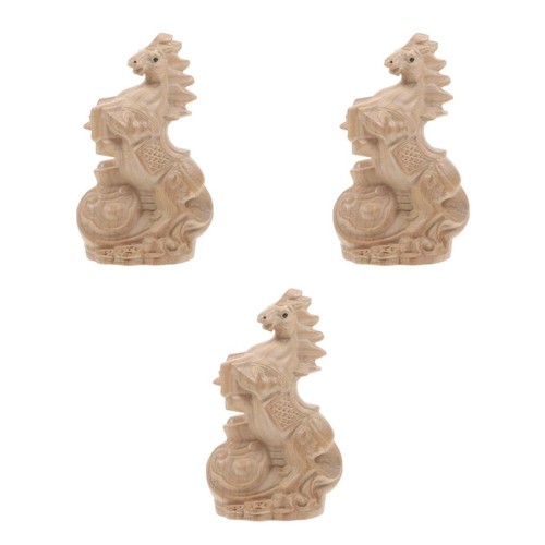 Standing wooden horse - standing,