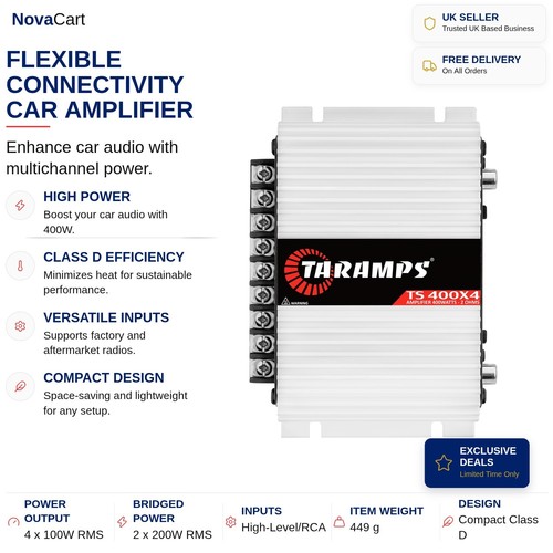 Audio amp 400w - amp, car