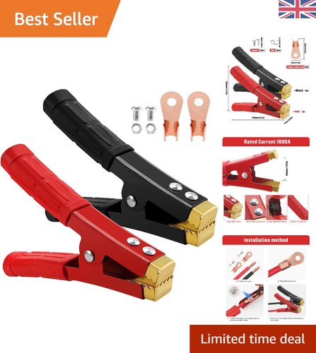 Heavy duty 1000a jump lead - duty,