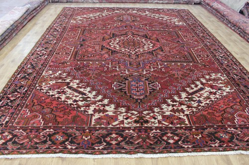 Large antique oriental heriz - large,