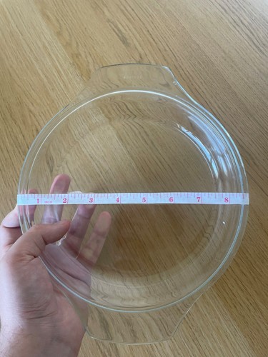 Vintage pyrex clear round - vintage,