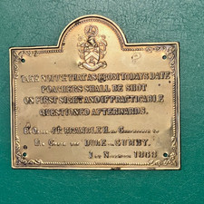 Vintage Brass Duke of Gumby
