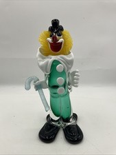 Murano Hand Blown Glass Clown