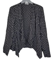 Wallis Black Beige Polka Dot