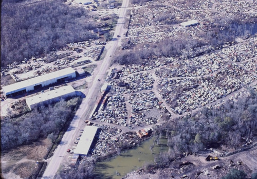 1980s aerial view - aerial, huge