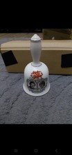 Vintage Prince Charles Lady Diana Wedding 1981 Commemorative Ceramic Bell Sadler