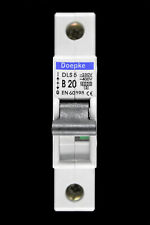 DOEPKE 20 AMP CURVE B 6kA MCB CIRCUIT BREAKER DLS5
