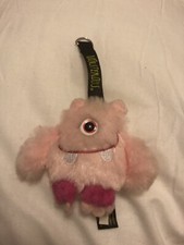 Keel Toys Monsterous Pink Furry Monster Bag Charm