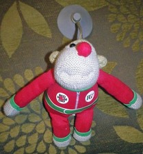 PG Tips Monkey in Red Nose Day Suit & Green Bow Tie Comic Relief 2017 VGC