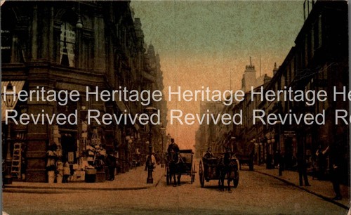 Vintage bradford street scene - bradford,