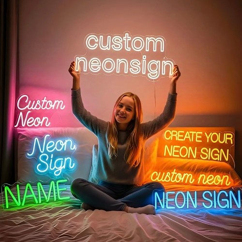 Personalised neon led sign - neon,