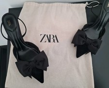 Women's New Zara Velvet Black