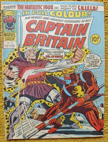 Captain britain comic - britain,