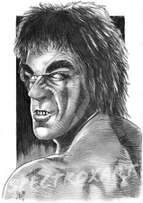 ORIGINAL ART "The Incredible