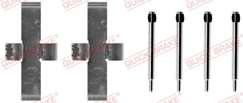 Front accessory kit - front, brake
