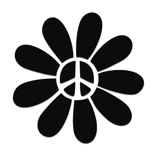 Peace sign daisy - sign,
