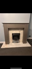 Mains Gas Fire With Marble