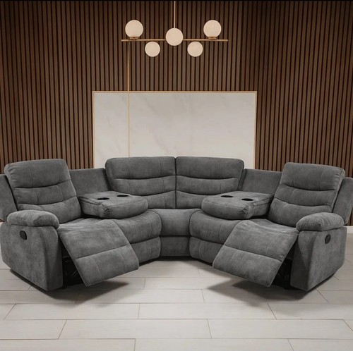 Fabric corner manual recliner