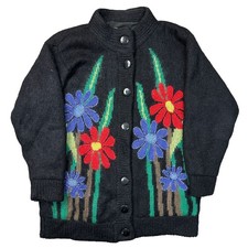 Vintage Knit Cardigan Wildlife