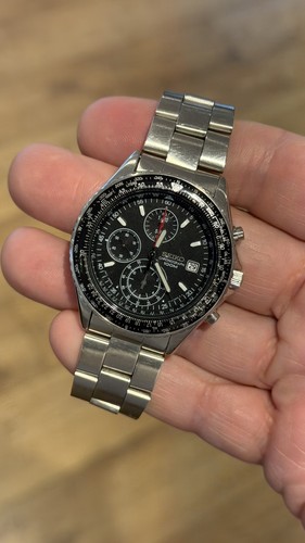 Seiko flightmaster cronograph - seiko,