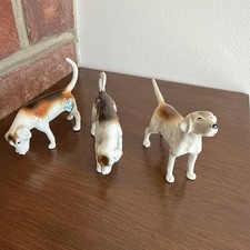 Beswick Set Of 3 Fox Hounds