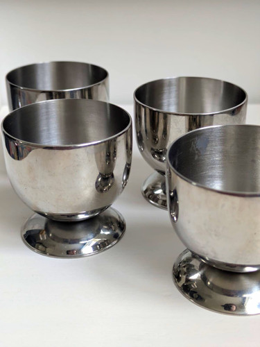 Retro stainless steel egg - stainless,