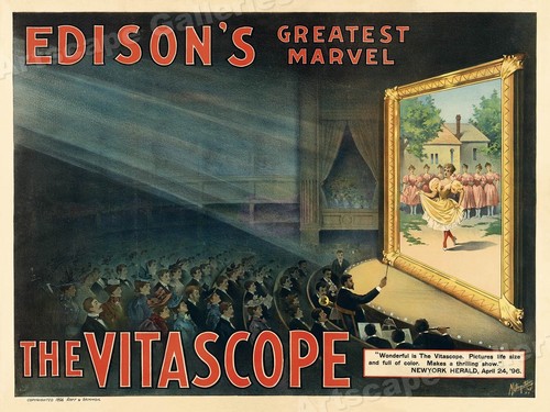 Edison vitascope 1896 - vitascope",