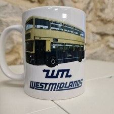 West Midlands Transport WM PTE Cup Mug Daimler bus WMPTE 