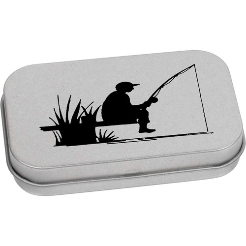 Man fishing silhouette - 'man, silhouette'