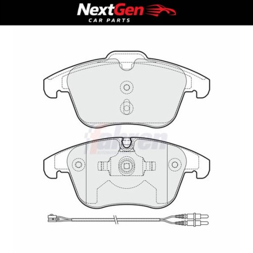 Front brake pads fahren for - front,