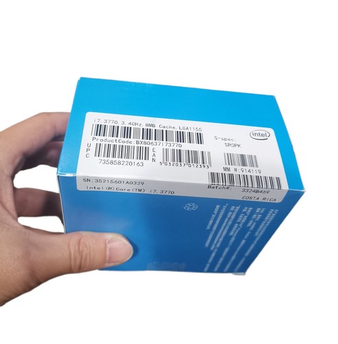 Intel core 3770 40ghz - i7-3770, 3.40ghz
