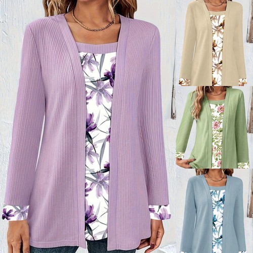 Womens double layer floral - double,