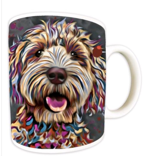 Stylish cockerpoo mug - cockerpoo, by