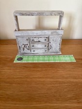 Vintage Dolls House Hand Made Kitchen Dresser Large Scale