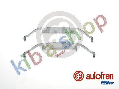 Front axle brake pad fitting - front,