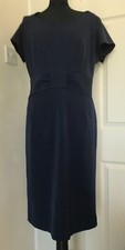 Classy navy shift dress from Wardrobe Essentials size 16 short sleeves BNWT