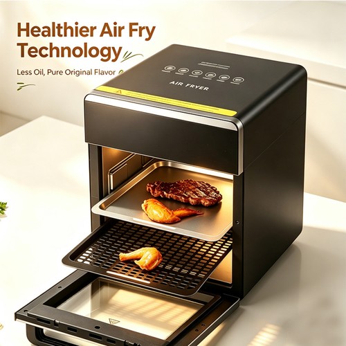 20l lcd digital air fryer - digital,