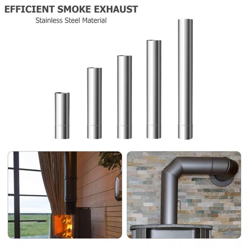 Robust stainless steel chimney - stainless,