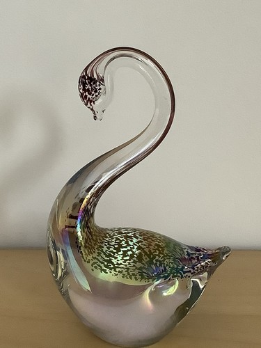 Heron glass azure iridescent - heron,