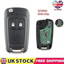 433MHz 2 Button Car Remote Key