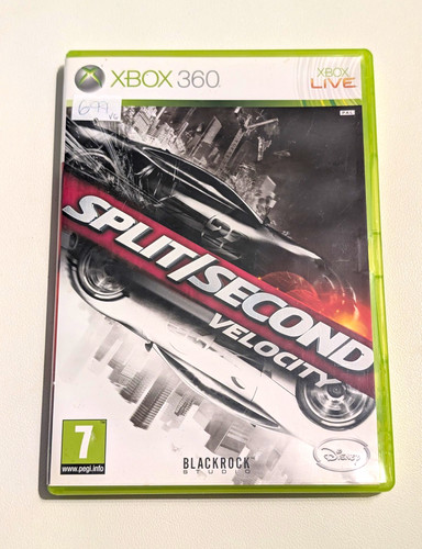 Split second velocity - split/second:,
