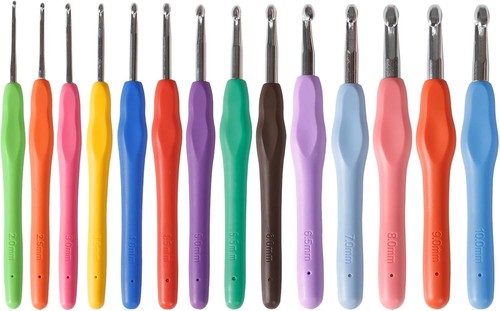 Crochet hooks set clover - hooks, amour